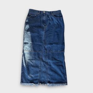 Lauren Ralph Lauren Denim Midi Skirt – Size 14 (Excellent Condition)